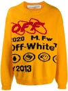 Off-white Industrial Y013 Jumper In Yellow