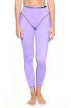 ADAM SELMAN SPORT FRENCH CUT LEGGINGS,15002SPA