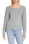 Loveshackfancy Rosie Pullover Sweater In Blue Petals