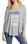 WILDFOX WANDER BLISS FORTUNE LOVE,WHG5137I3