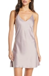 Natori Satin Elements Chemise In Pud Purple Dove