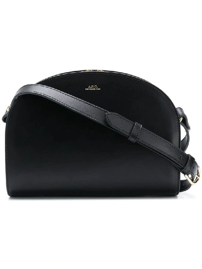 A.p.c. Women's Black Leather Shoulder Bag