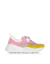 EMILIO PUCCI EMILIO PUCCI WOMEN'S PINK LEATHER trainers,9RCE669RX50A94 35