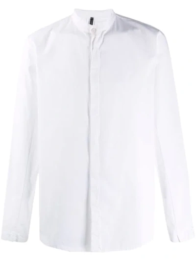Transit Grandad Collar Shirt - 白色 In White