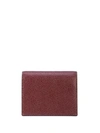 Thom Browne Double Sided Card Holder - Rot In Red
