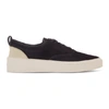 FEAR OF GOD FEAR OF GOD GREY SUEDE LACE-UP SNEAKERS
