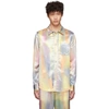 SIES MARJAN SIES MARJAN MULTICOLOR SATIN SANDER SHIRT