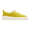FEAR OF GOD FEAR OF GOD YELLOW SUEDE 101 LACE-UP SNEAKERS