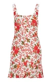 ALEXIS MELORA FLORAL-EMBROIDERED MINI DRESS,775234