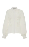 ALEXIS LORNE SILK BLOUSE,775286