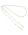 2028 Gold-tone Heart Charms Eyeglass Holder In Gray