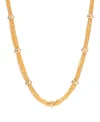 2028 Gold-tone Station Dainty And Delicate Chain Necklace In Gold-tone