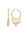 2028 Imitation Pearl Multi Earrings In Multi