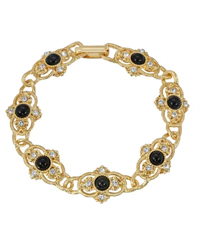 2028 Link Bracelet In Black
