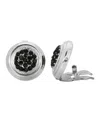 2028 Pave Button Covers In Black