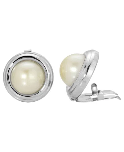 2028 Round Button Covers In White