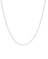 2028 Silver-tone Twisted Design Necklace In Gray