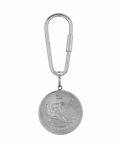2028 Women's Aquarius Key Fob In Silver-tone