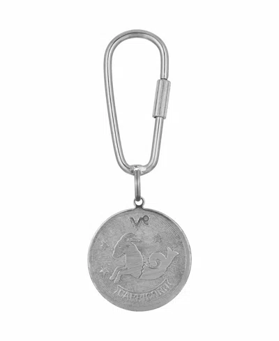 2028 Women's Capricorn Key Fob In Silver-tone