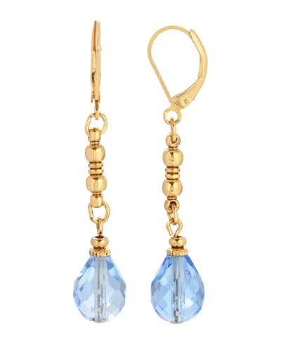 2028 Women's Drop Earring In Blue