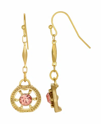 2028 Women's Peach Drop Earring