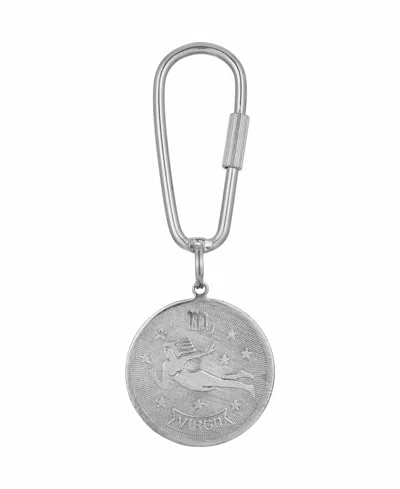 2028 Women's Virgo Key Fob In Silver-tone