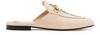Gucci Princetown Leather Slipper With Mystic Cat In Light Pink