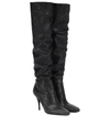 ZIMMERMANN LEATHER KNEE-HIGH BOOTS,P00404511