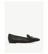 DUNE GRACED ROUND-TOE LEATHER LOAFERS,28491489