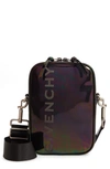 GIVENCHY IRIDESCENT LEATHER CROSSBODY BAG,BK504YK0PQ