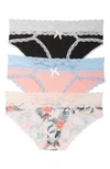 HONEYDEW INTIMATES AHNA 3-PACK HIPSTER PANTIES,200461MP