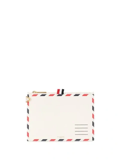 Thom Browne Large Coin Purse In White