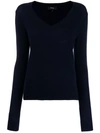 THEORY V-NECK JUMPER