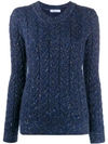 BLUMARINE iridescent jumper