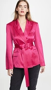 ADEAM BELTED TAILORED JACKET