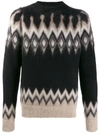 LANEUS INTARSIA KNIT JUMPER