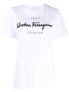 FERRAGAMO LOGO PRINT T-SHIRT