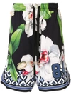 DOLCE & GABBANA ORCHID BERMUDA SHORTS