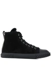 GIUSEPPE ZANOTTI BLABBER HIGH TOP SNEAKERS