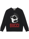 GUCCI MANIFESTO OVERSIZED SWEATSHIRT