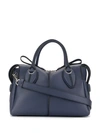 Tod's D-styling Tote Bag In Purple