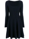 ANTONINO VALENTI FLARED KNIT DRESS