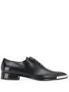 GIVENCHY GIVENCHY METAL TIP OXFORD SHOES - 黑色