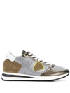 Philippe Model Glitter Pop Trainers In Green
