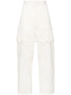 JACQUEMUS FLORAL PRINT CARGO TROUSERS