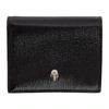 ALEXANDER MCQUEEN ALEXANDER MCQUEEN SSENSE EXCLUSIVE BLACK SKULL FOLDED WALLET