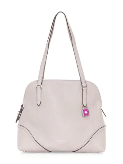 Kate Spade Medium Carolyn Leather Tote In Taupe
