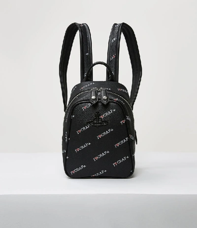Vivienne Westwood Annie Mini Backpack Black