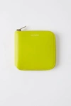 Acne Studios Csarite S Lime Green In Medium Zip Wallet