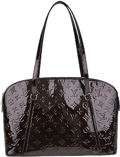 Pre-owned Louis Vuitton Tote Avalon Monogram Vernis Embossed Avalon